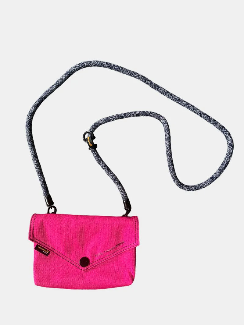 Himawari Envelope Crossbody Bag – Chic Solid Color Convertible Clutch