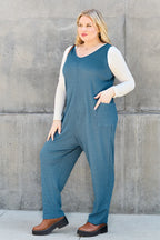 Sleeveless Straight Jumpsuit – Chic, Minimal & Perfect for Any Occasion