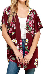 Annva USA Women’s Floral Kimono – Elegant Lightweight Layer