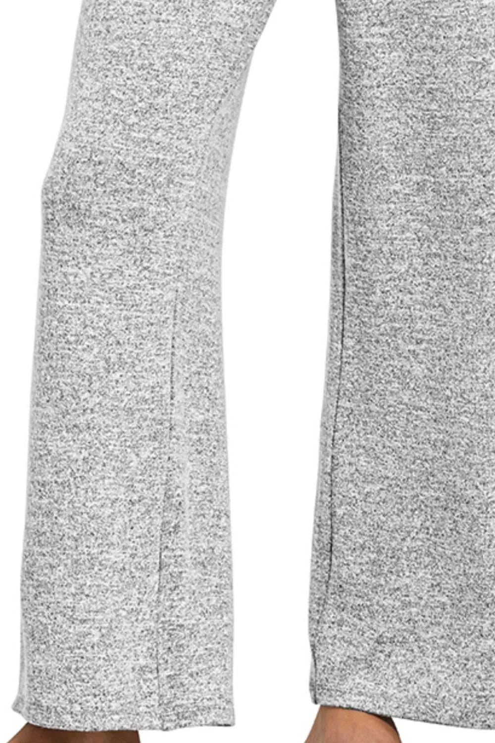 Zenana Soft Melange Hacci Lounge Pants – Cozy, Relaxed & Stylish