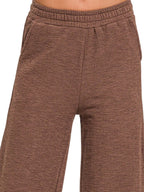 Zenana Cotton Slub Wide Leg Pants – Relaxed, Chic & Comfortable