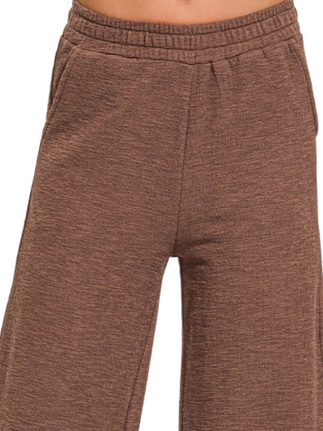 Zenana Cotton Slub Wide Leg Pants – Relaxed, Chic & Comfortable