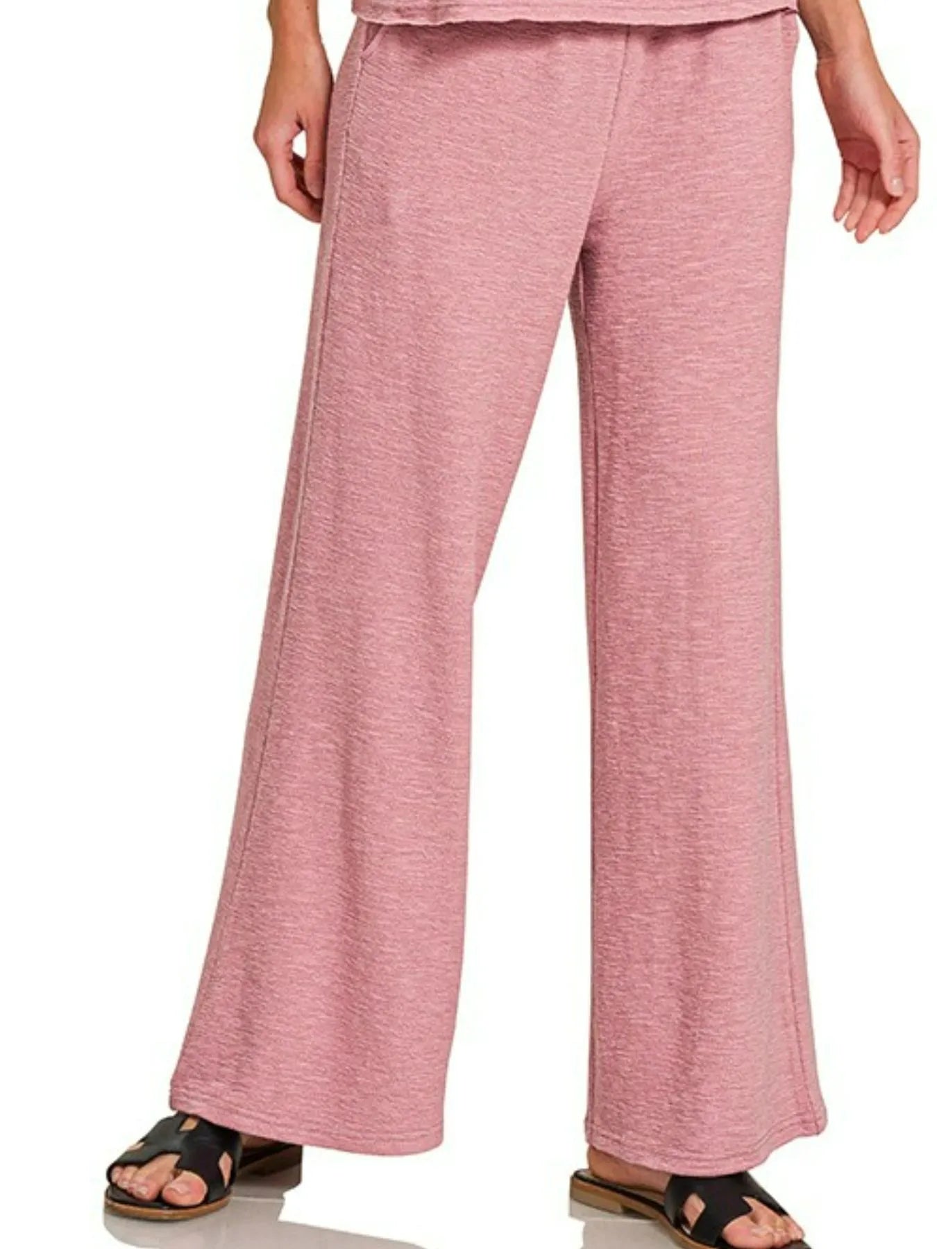 Cotton Slub Tank & Pants Set – Breathable, Relaxed & Effortless Style