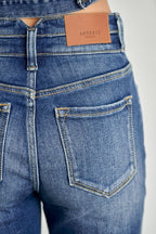 Artemis Vintage High Rise Double Waist Skinny Jeans – Sleek Ankle Fit