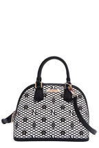 Nicole Lee USA Gracie Dome Satchel – Sleek, Rhinestone-Detail Handbag