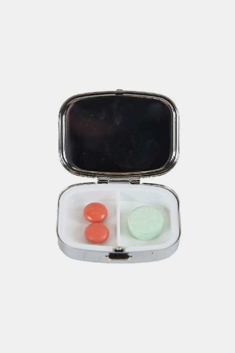 Nicole Lee Metallic Rectangular Pill Case – Chic & Secure Storage
