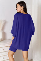 3/4 Sleeve Top & Shorts Set – Stylish, Comfy & Versatile