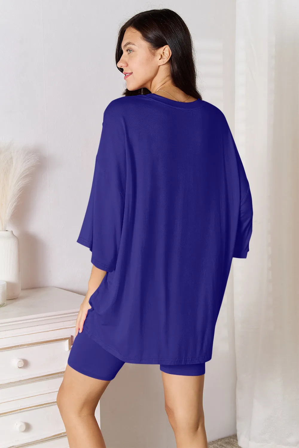 3/4 Sleeve Top & Shorts Set – Stylish, Comfy & Versatile