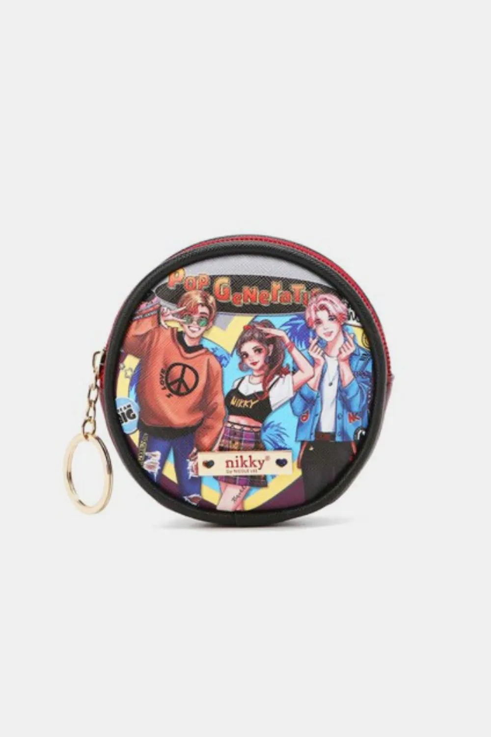 Keychain Round Coin Purse – Compact, Stylish & Functional Organizer