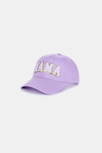 Washed Embroidered City Baseball Cap – Adjustable Casual Hat