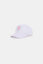 Ribbon Bow Chenille Patch Baseball Cap – Adjustable & Stylish Hat