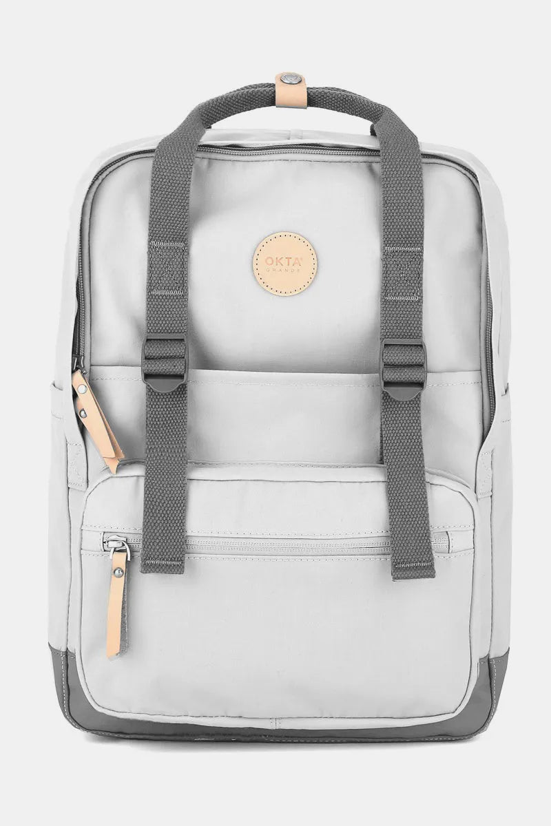 Waterproof Canvas Backpack with Side Pockets Stylish & Durable