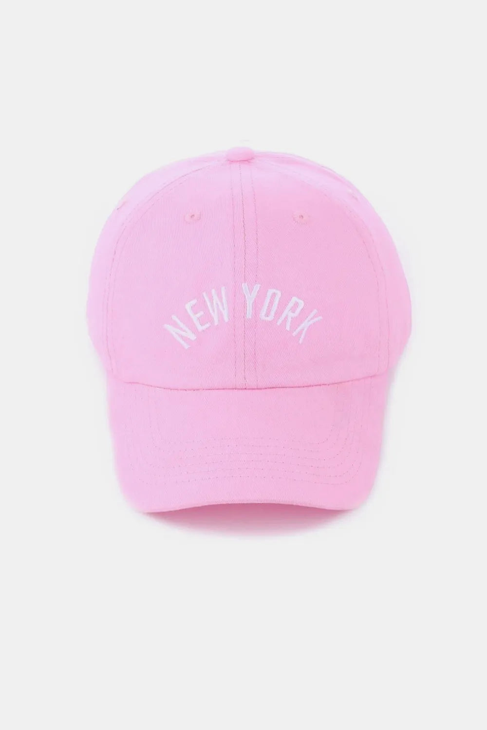 Embroidered City Baseball Cap – Trendy Adjustable Urban Style