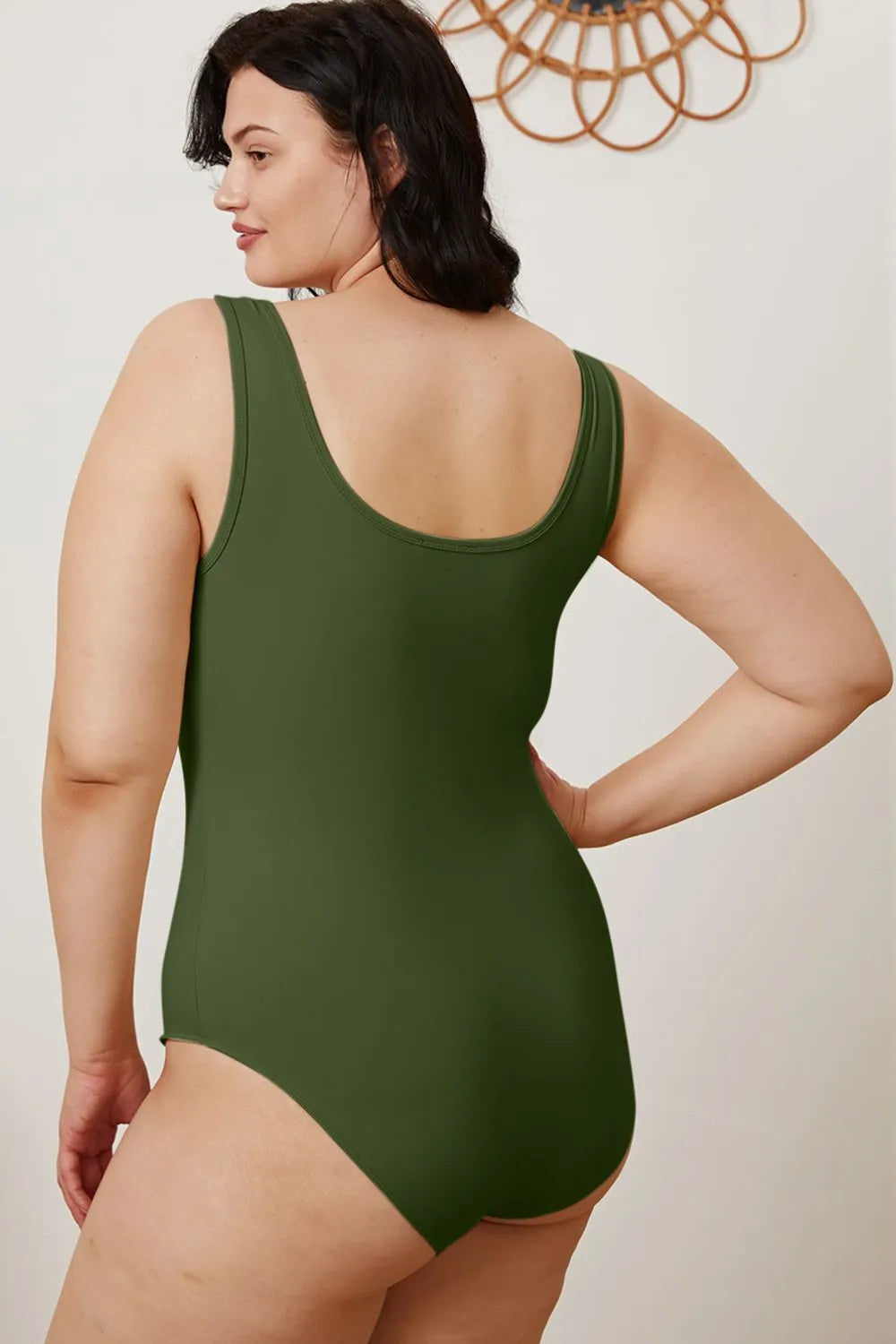 Square Neck Sleeveless Bodysuit – Sleek, Flattering & Versatile
