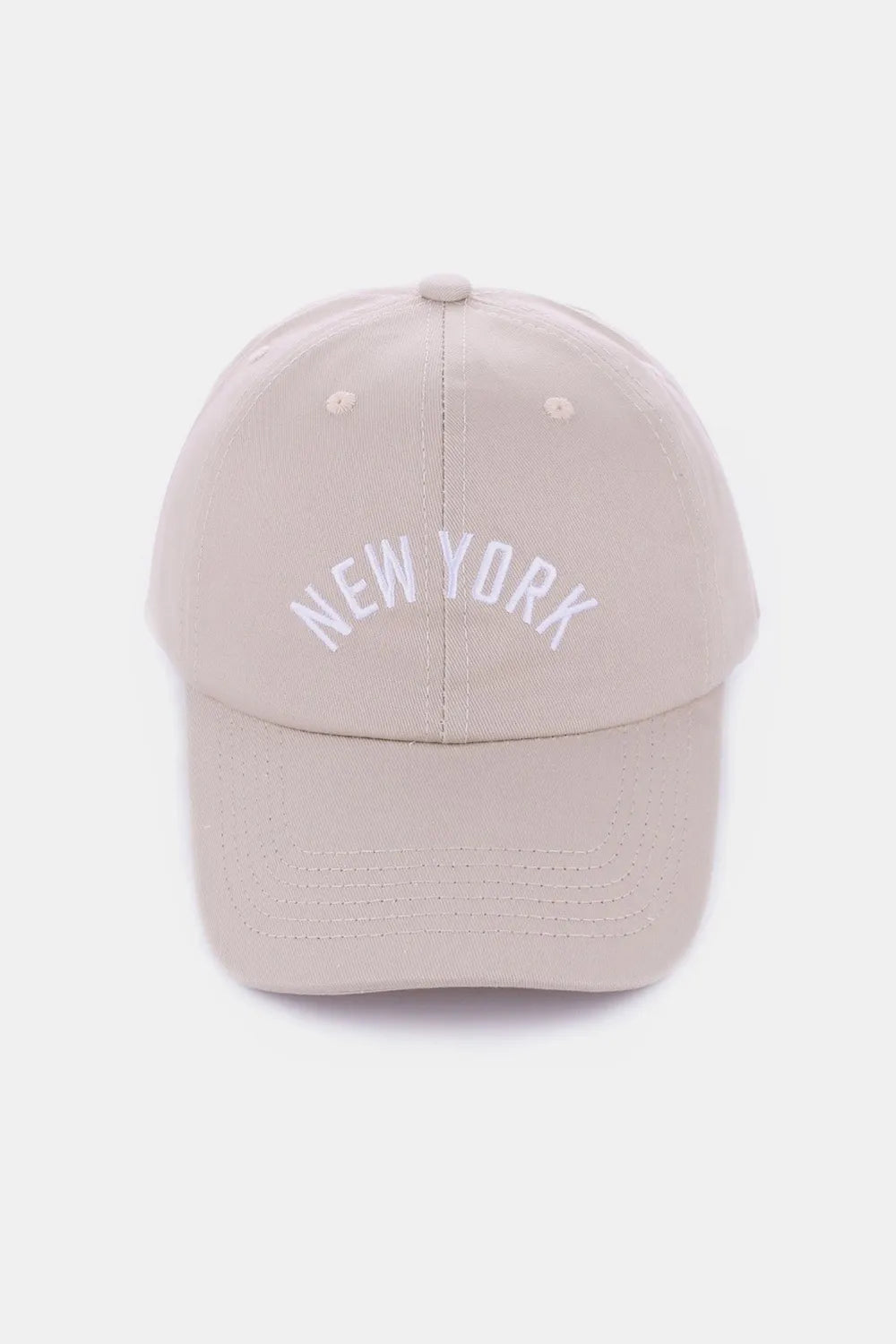 Embroidered City Baseball Cap – Trendy Adjustable Urban Style