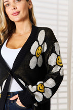 Floral Button Down Cardigan – Cozy & Stylish for Any Occasion