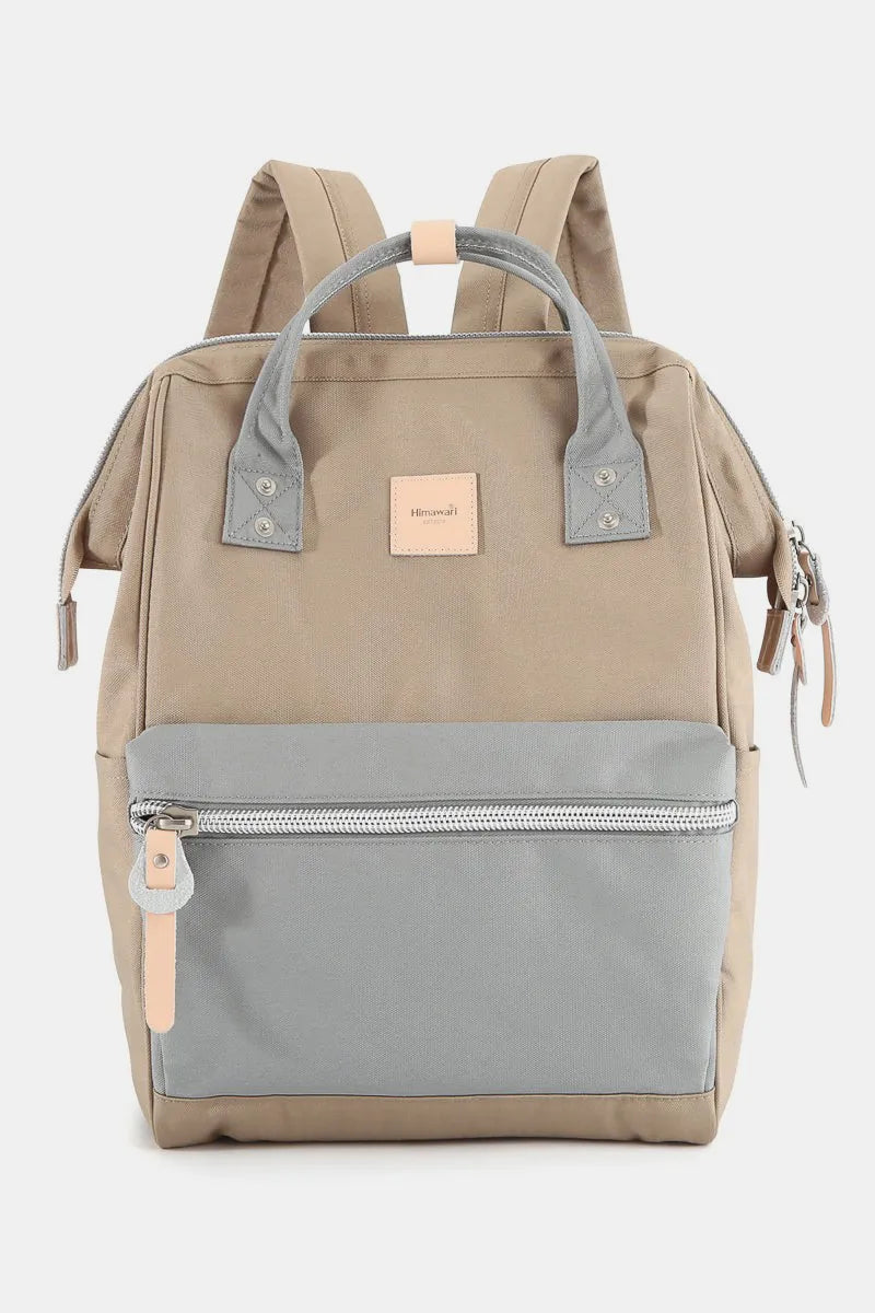 Water-Resistant Canvas Backpack with Side Pockets Adventure Ready