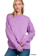 Classic Fleece Crewneck Sweatshirt - Cozy, Warm & Versatile Everyday Pullover