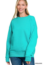 Classic Fleece Crewneck Sweatshirt - Cozy, Warm & Versatile Everyday Pullover