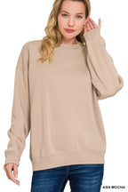 Classic Fleece Crewneck Sweatshirt - Cozy, Warm & Versatile Everyday Pullover