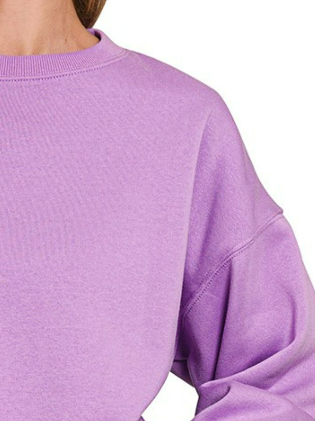 Classic Fleece Crewneck Sweatshirt - Cozy, Warm & Versatile Everyday Pullover