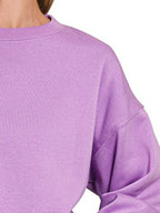 Classic Fleece Crewneck Sweatshirt - Cozy, Warm & Versatile Everyday Pullover