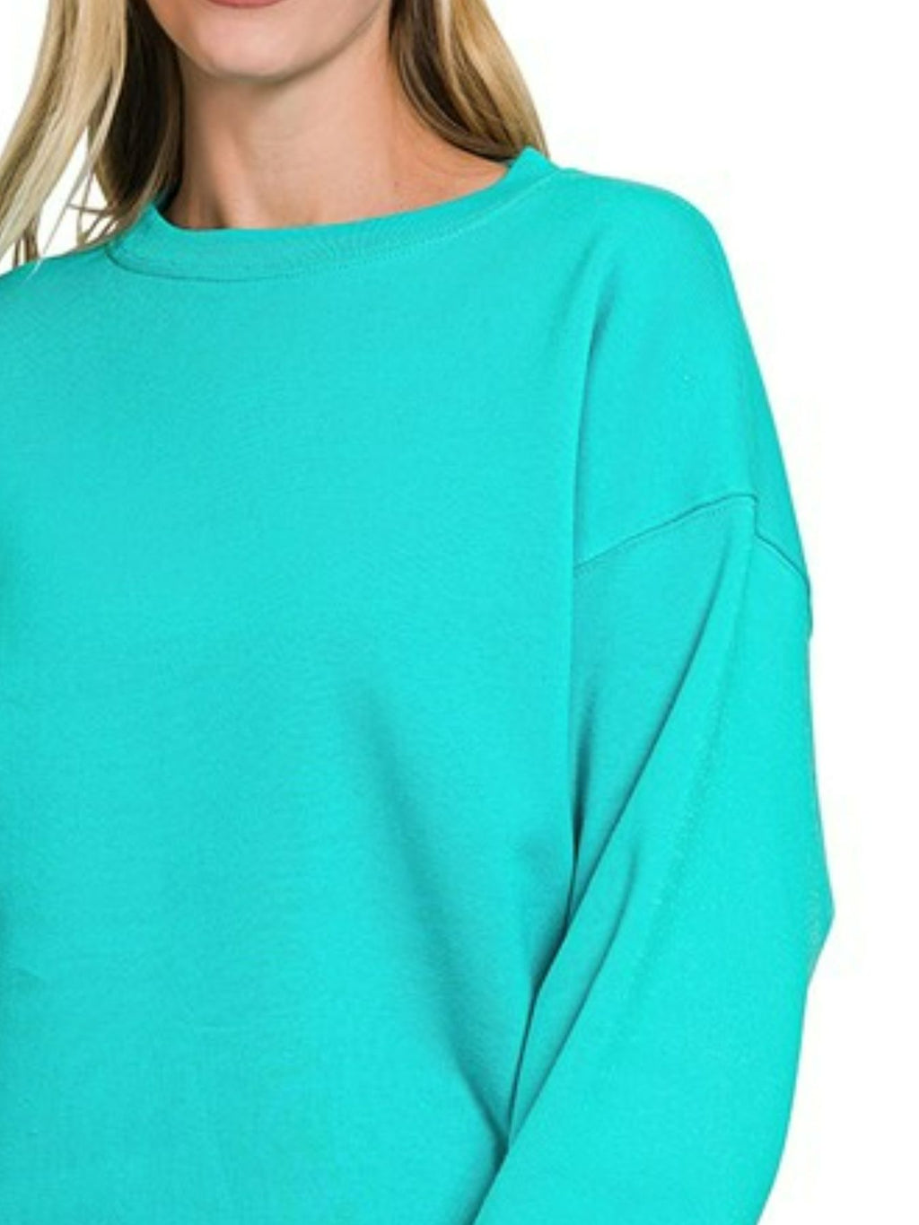 Classic Fleece Crewneck Sweatshirt - Cozy, Warm & Versatile Everyday Pullover