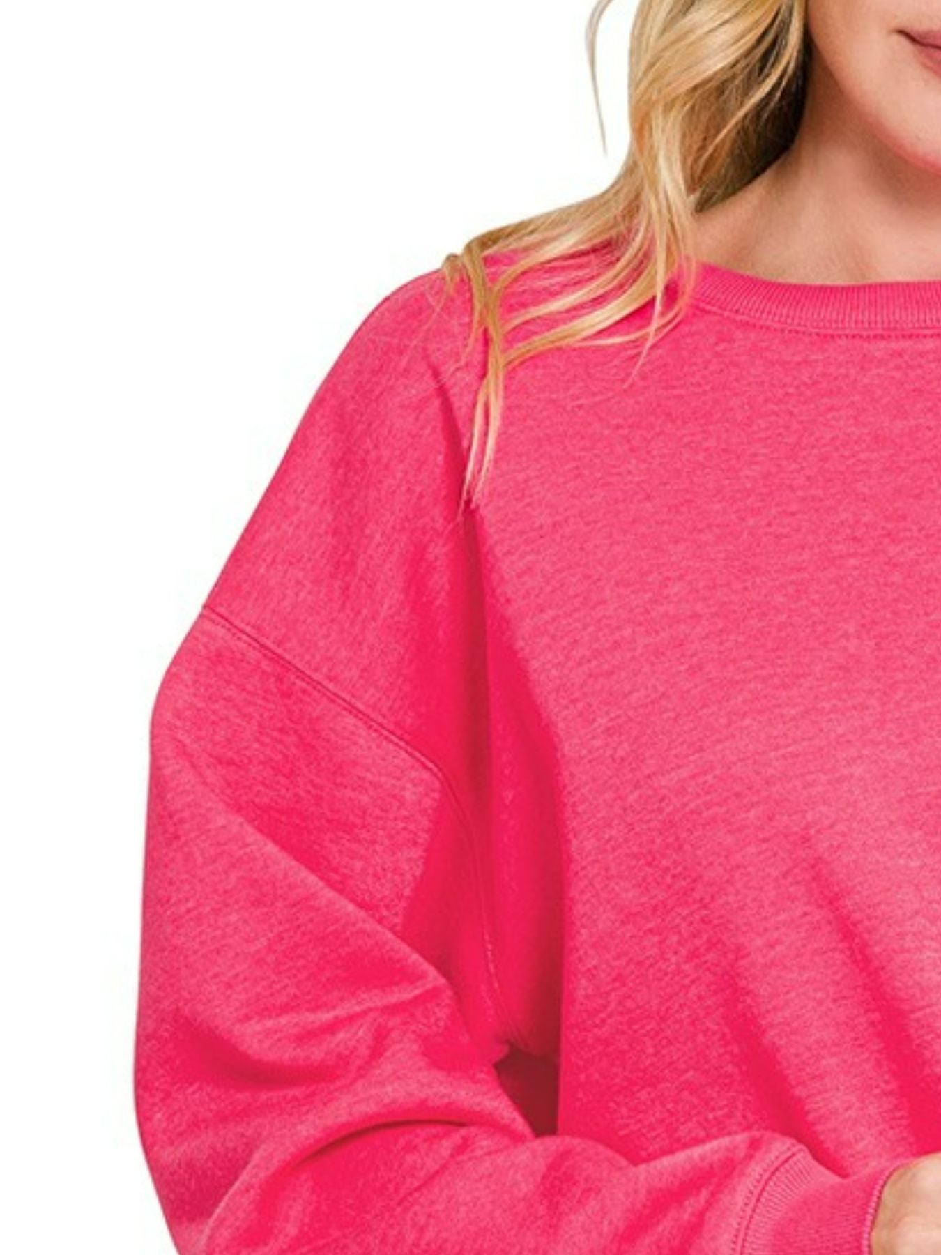 Classic Fleece Crewneck Sweatshirt - Cozy, Warm & Versatile Everyday Pullover