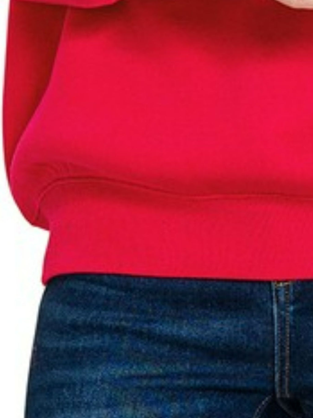 Classic Fleece Crewneck Sweatshirt - Cozy, Warm & Versatile Everyday Pullover
