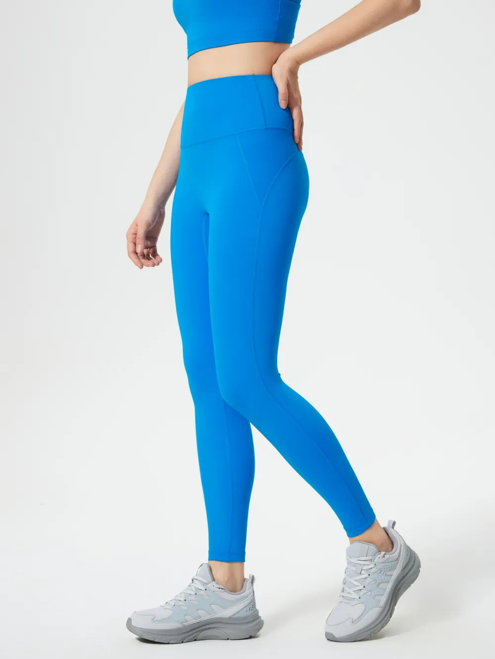 Wide Waistband Active Leggings – High Rise Workout & Everyday Wear