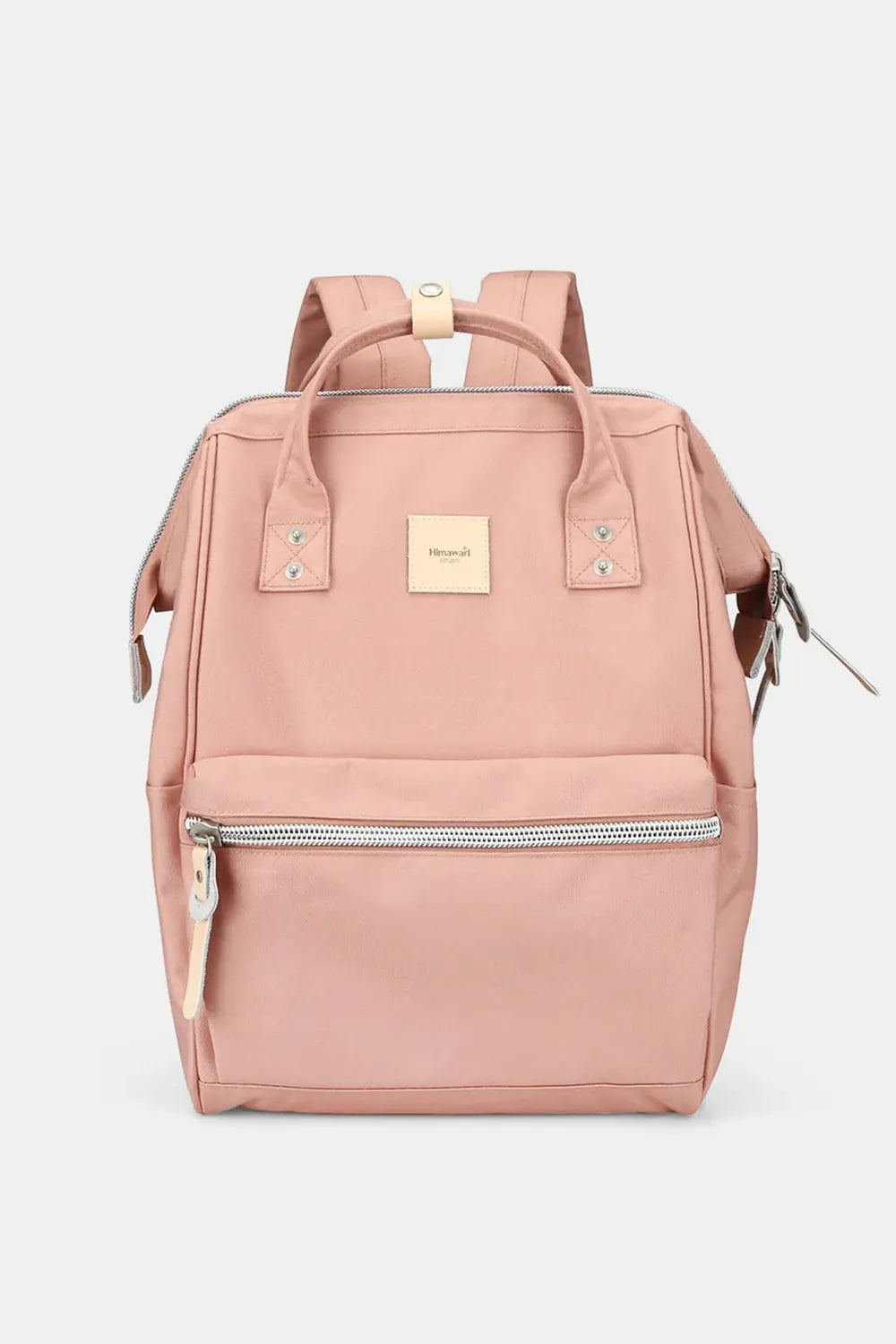Himawari Pink Water-Resistant Canvas Backpack Stylish & Functional