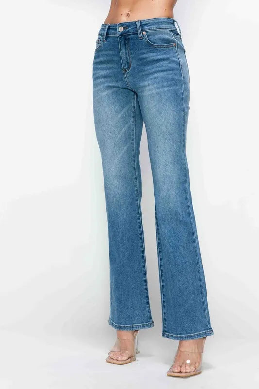 Cat’s Whiskers Mid Rise Bootcut Jeans – Vintage, Flattering & Comfy