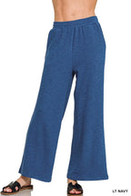 Zenana Cotton Slub Wide Leg Pants – Relaxed, Comfy & Stylish Everyday Wear