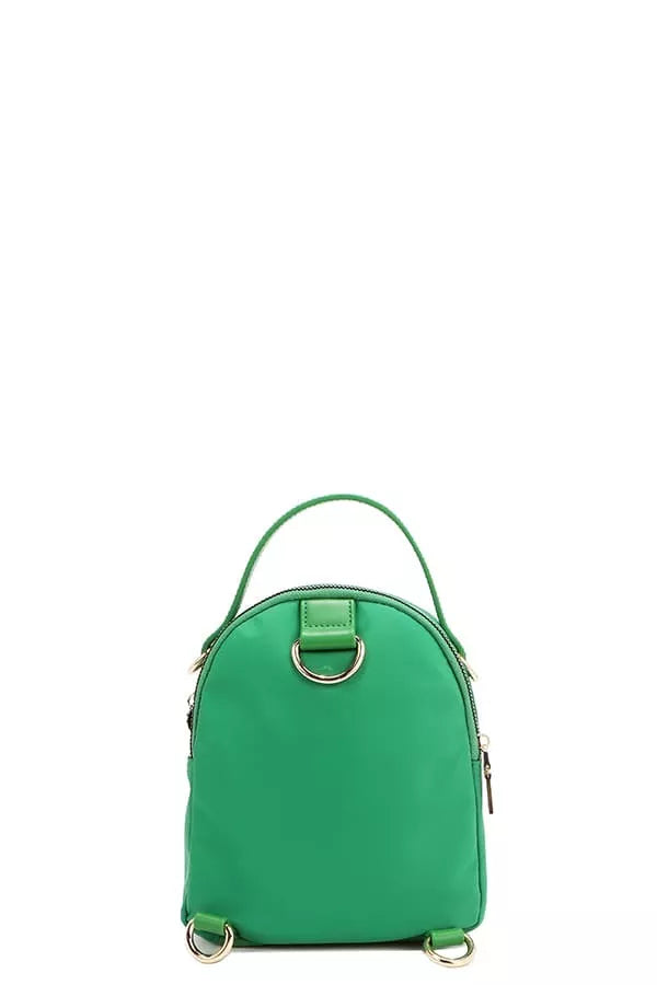 Embroidered Travel Patch Bag | Multi-Way Backpack, Crossbody & Handbag