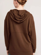 Drawstring Kangaroo Pocket Long Sleeve Hoodie – Cozy Casual Layer