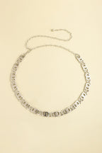 Alloy Lobster Clasp Belt – Adjustable Chic Waist Accessory