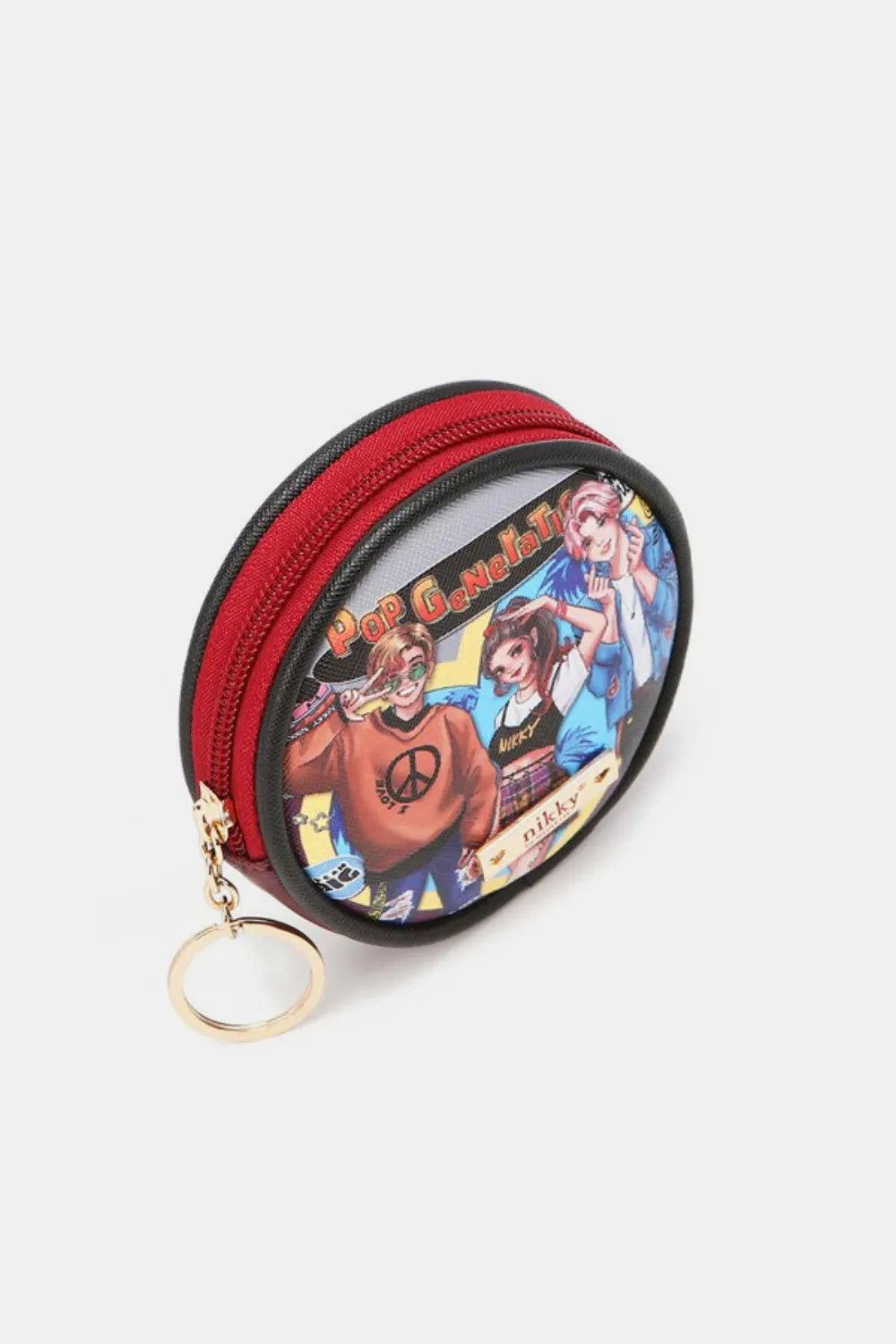 Keychain Round Coin Purse – Compact, Stylish & Functional Organizer