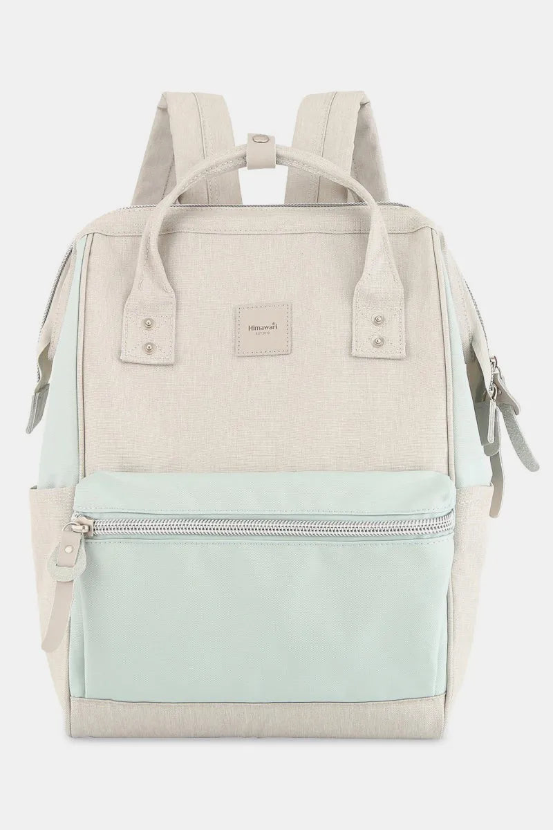 Water-Resistant Canvas Backpack with Side Pockets Adventure Ready