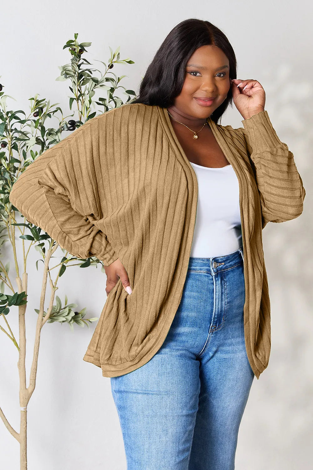 Ribbed Cocoon Cardigan – Cozy, Stylish & Effortless Layering
