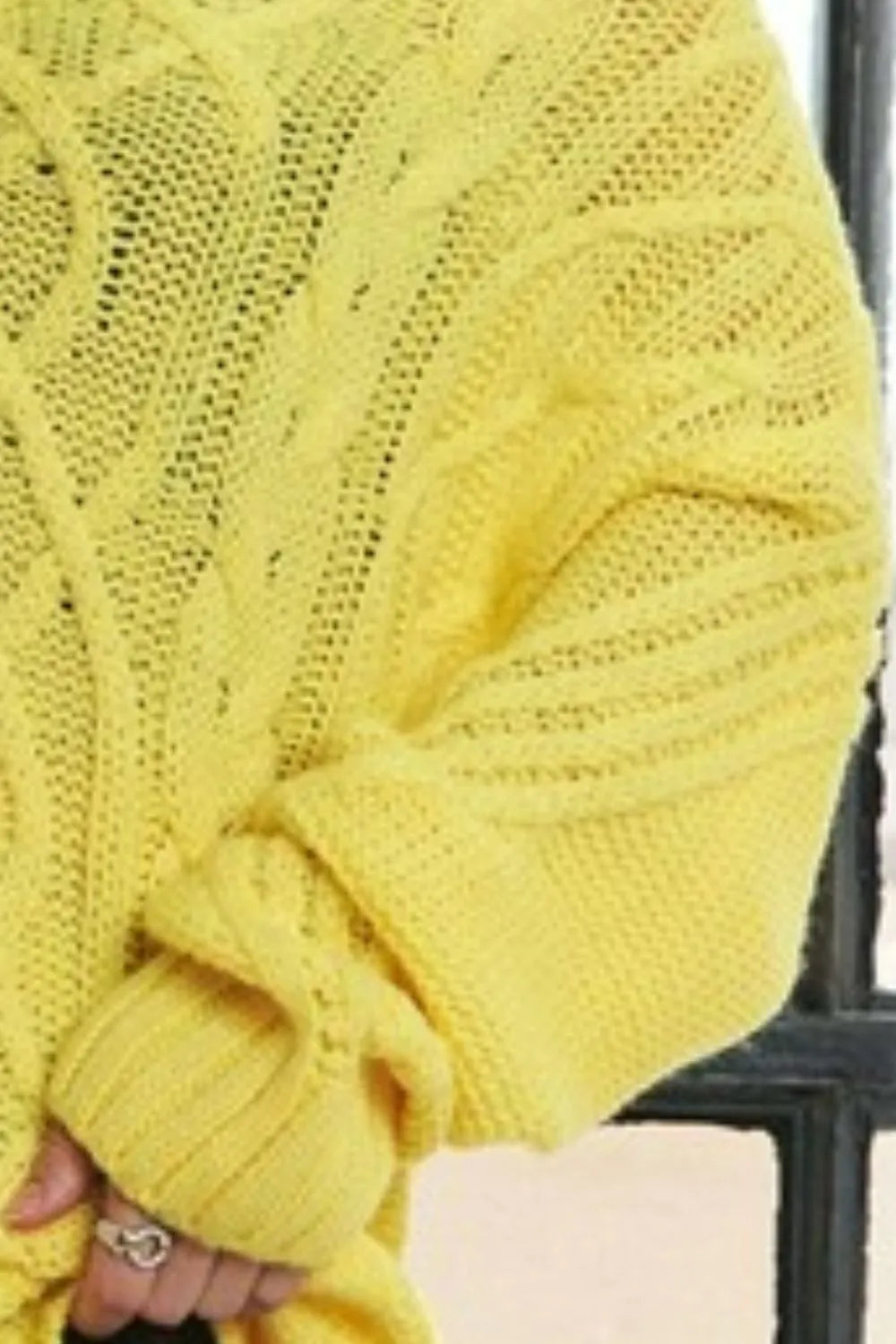 Cable Knit Off Shoulder Sweater – Cozy, Feminine & On-Trend