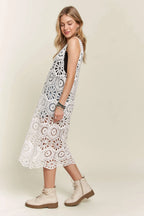 Crochet Cover-Up Tunic Top – Boho Beach Style for Summer Days