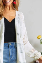 Lightweight Sweater Knit Cardigan – Cozy & Stylish Layering Piece