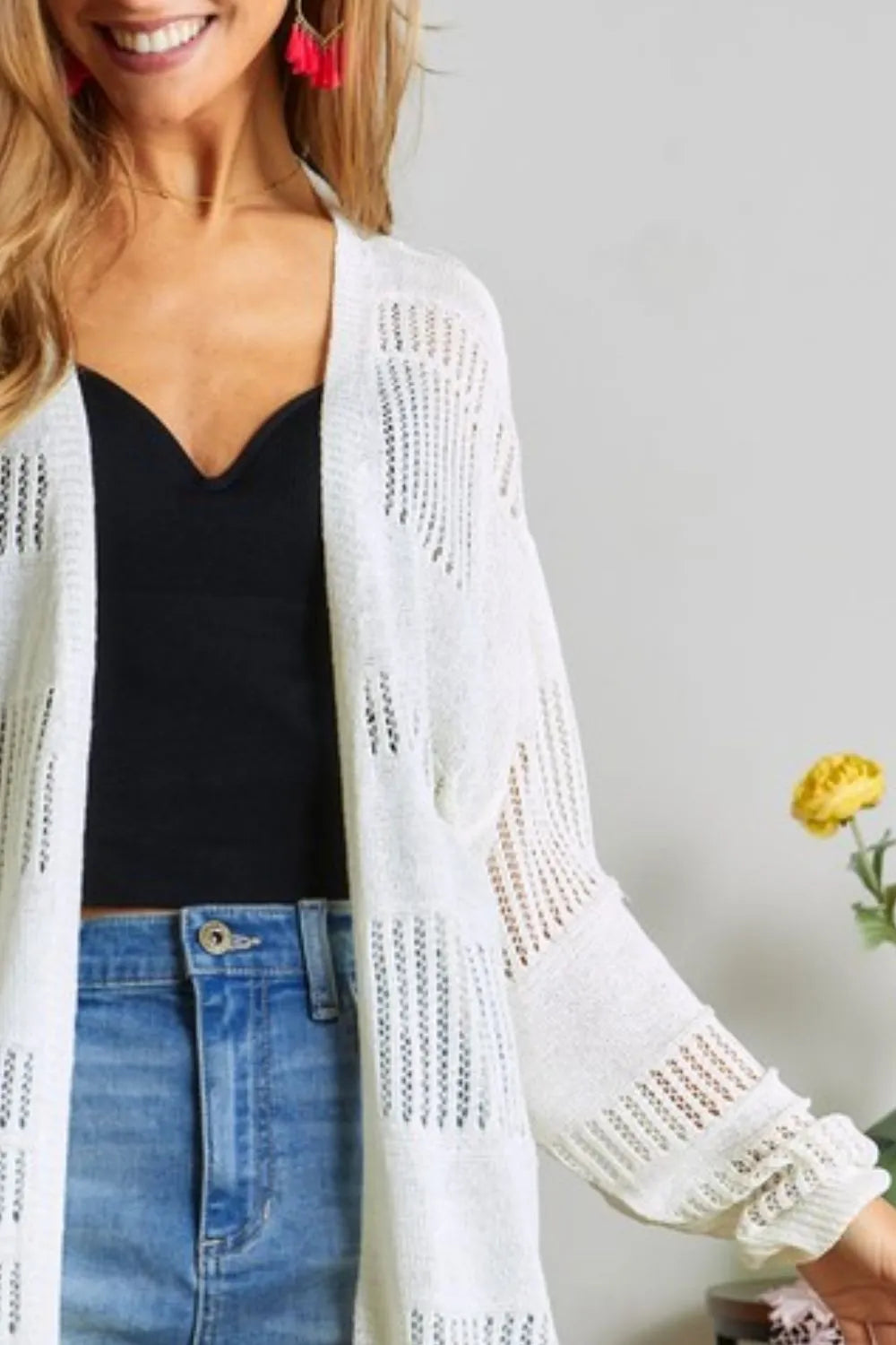 Lightweight Sweater Knit Cardigan – Cozy & Stylish Layering Piece