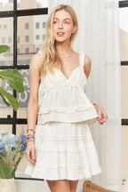 Ruffled Tiered Crop Top – Playful, Trendy & Perfect for Any Occasion