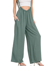 Ash Jade Wide-Leg Jumpsuit – Bold, Comfy & Flattering All Day