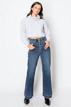 Artemis Vintage Tummy Control 90’s Vintage Wide Leg Jeans Retro Fit