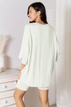 3/4 Sleeve Top & Shorts Set – Stylish, Comfy & Versatile