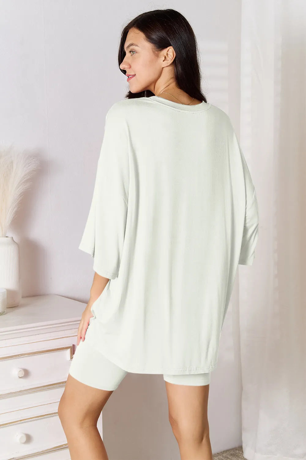 3/4 Sleeve Top & Shorts Set – Stylish, Comfy & Versatile