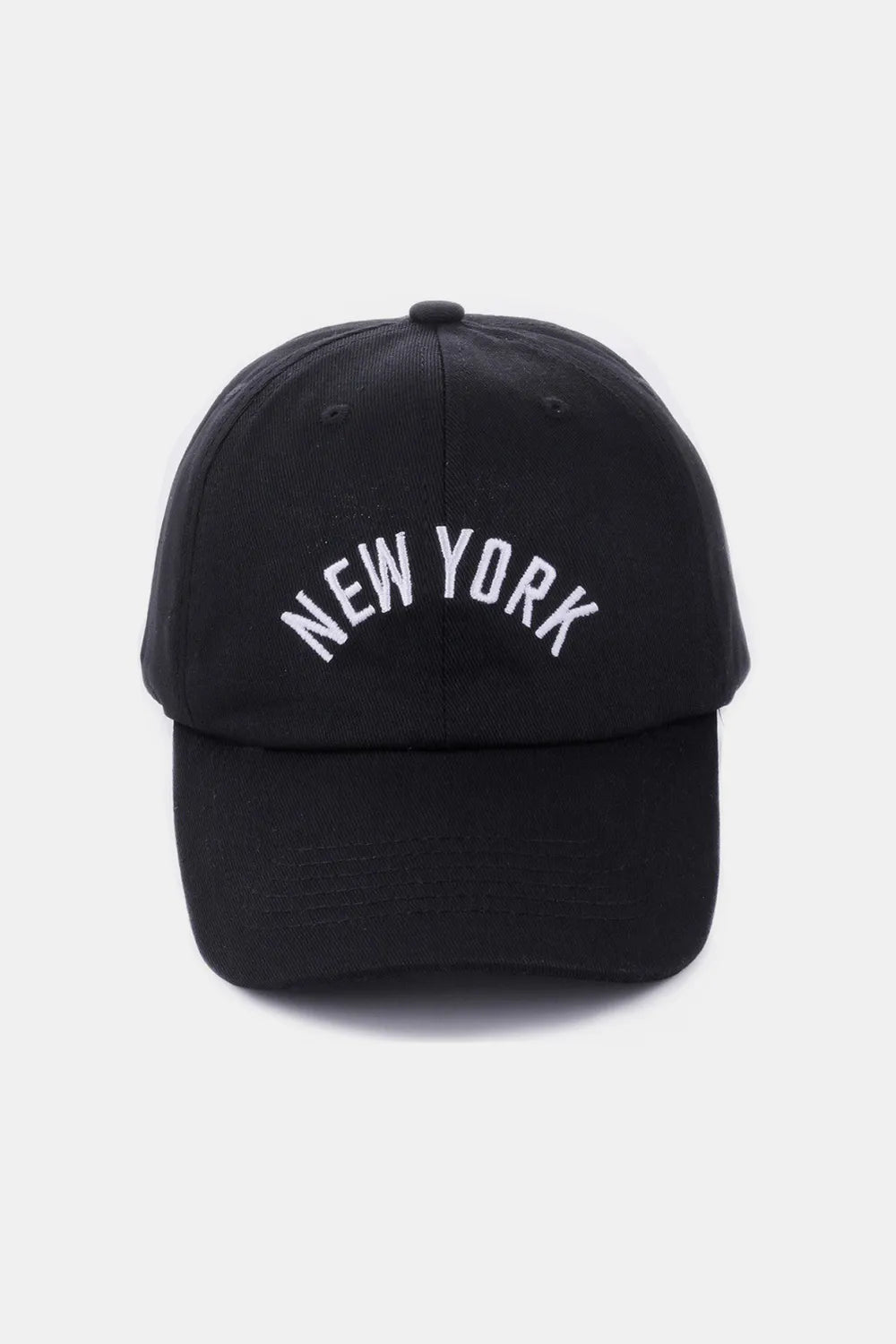 Embroidered City Baseball Cap – Trendy Adjustable Urban Style