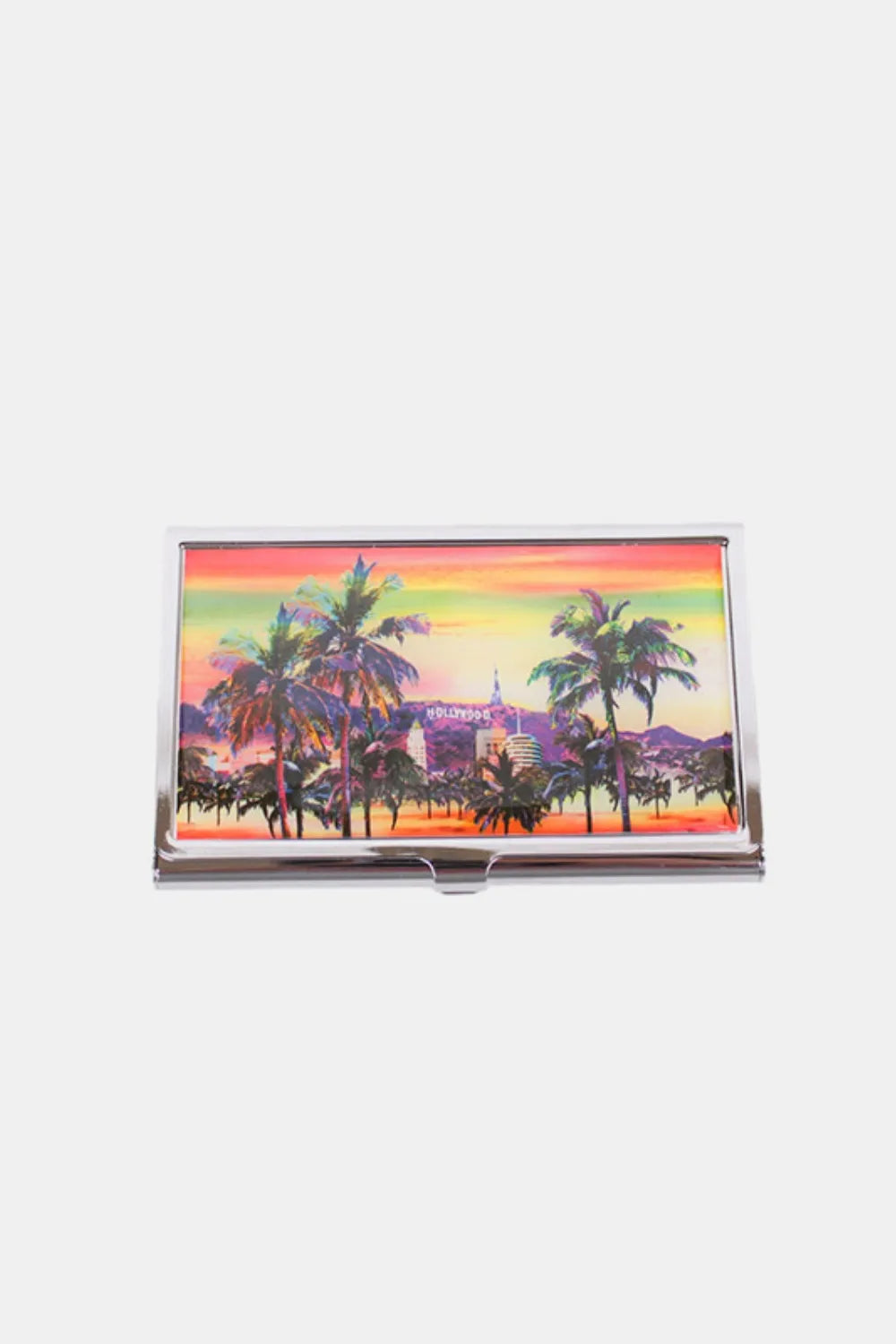 Nicole Lee Metallic Business Card Case – Signature Print & Pocket Protection